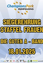 Siegerehrung mit der Guten A-Band