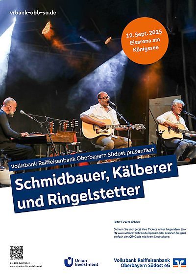 Werner Schmidbauer, Martin Kälberer und Hannes Ringlstetter